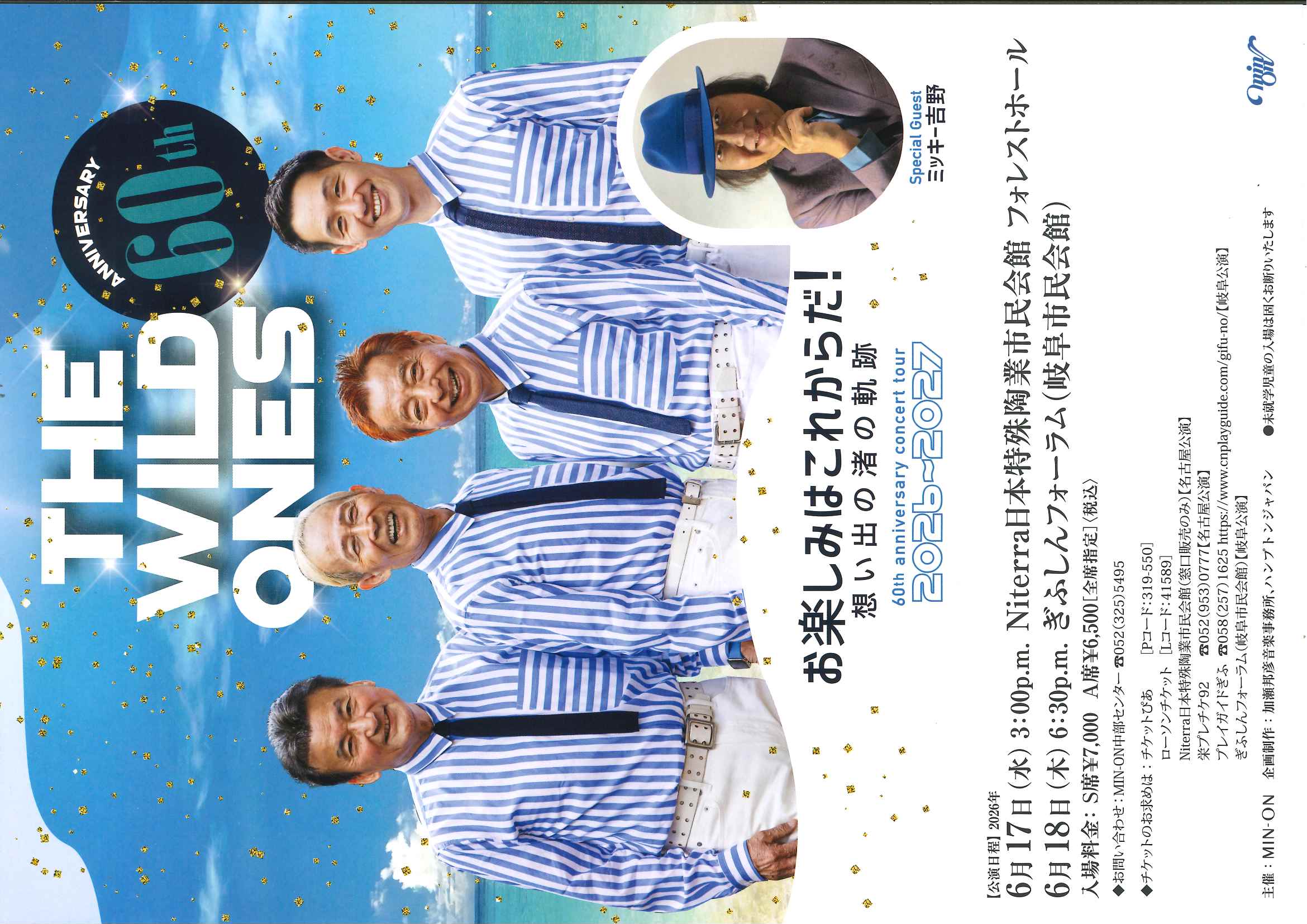 ザ・ワイルドワンズのチラシ画像